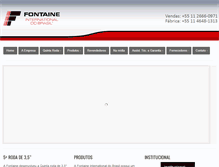 Tablet Screenshot of fontaine.com.br